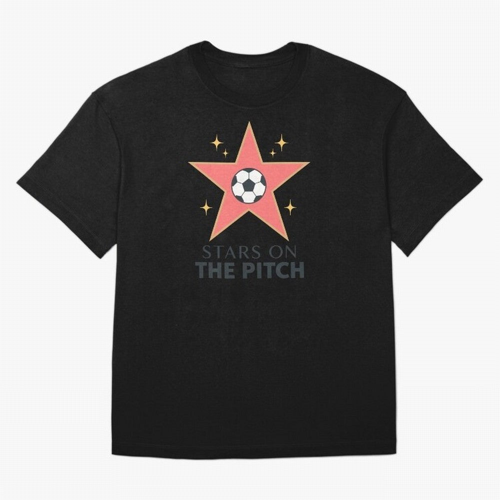 Stars on the Pitch Classic T-Shirt Turn Football Passion into FIFA World Cup 2026 Group Stage Spirit, Filled with Spain, Messi, Champion Mindset, Group Stage Buzz, Knockout Tension and Passionate Fan Culture; Built for Supporters Chasing Trophy