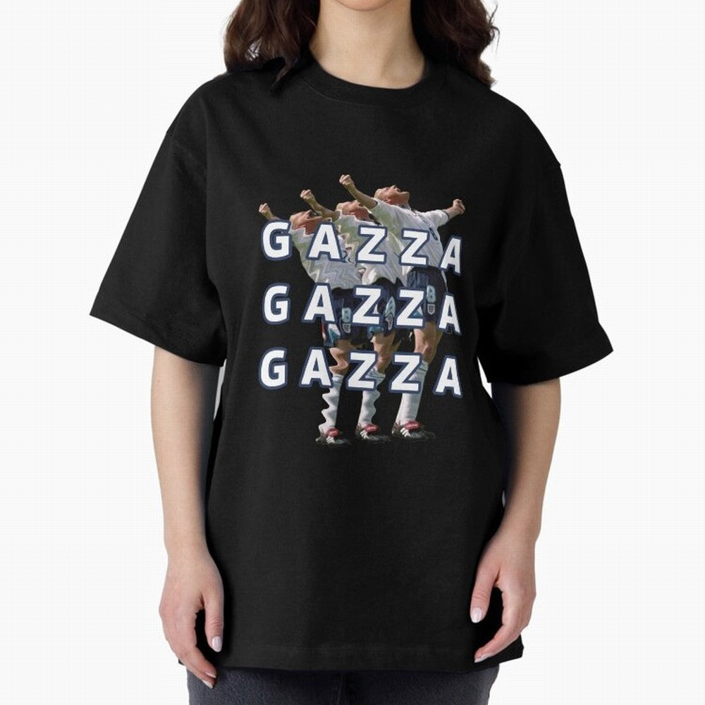 Gazza England Celebration Euro 96 Classic T-Shirt Carry the Colors and Pride of Match Day Hype around FIFA World Cup 2026 USA Canada Mexico, Messi and Cristiano Ronaldo, Germany, Championship Spirit, Famous Goals, Roaring Crowds and International