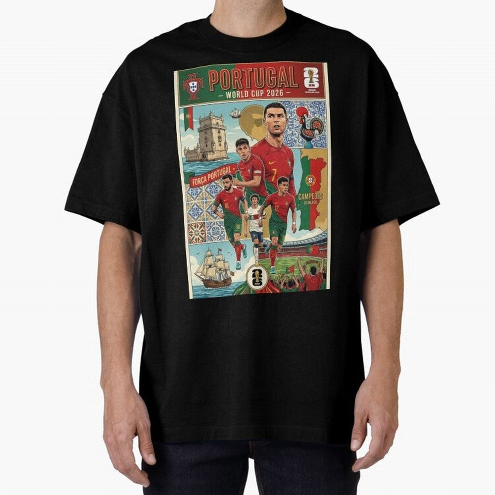 Portugal 2026 ¨C In Search of Glory Classic T-Shirt Treasure FIFA World Cup 2026 Group Stage Connected to Messi, CR7 and Mbappe, Germany Energy, Game Day Rituals, Football Legends, Country Pride and the Road to the Final; Perfect for People Who