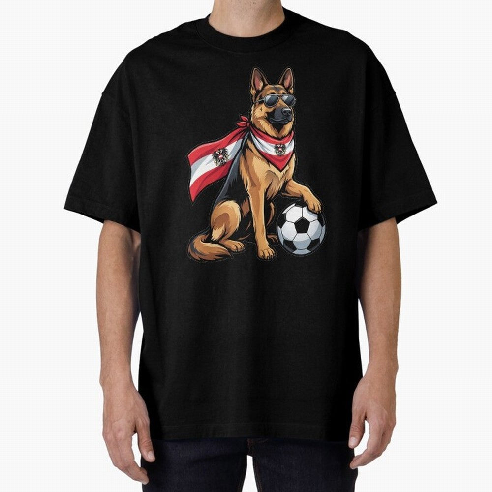 Austrian football dog Classic T-Shirt Discover FIFA World Cup 2026 USA Canada Mexico with Neymar, Haaland and Cristiano Ronaldo, Argentina, France and Brazil Energy, Tournament Hype, Historic Matchups, Family Viewing Parties and Global Sports