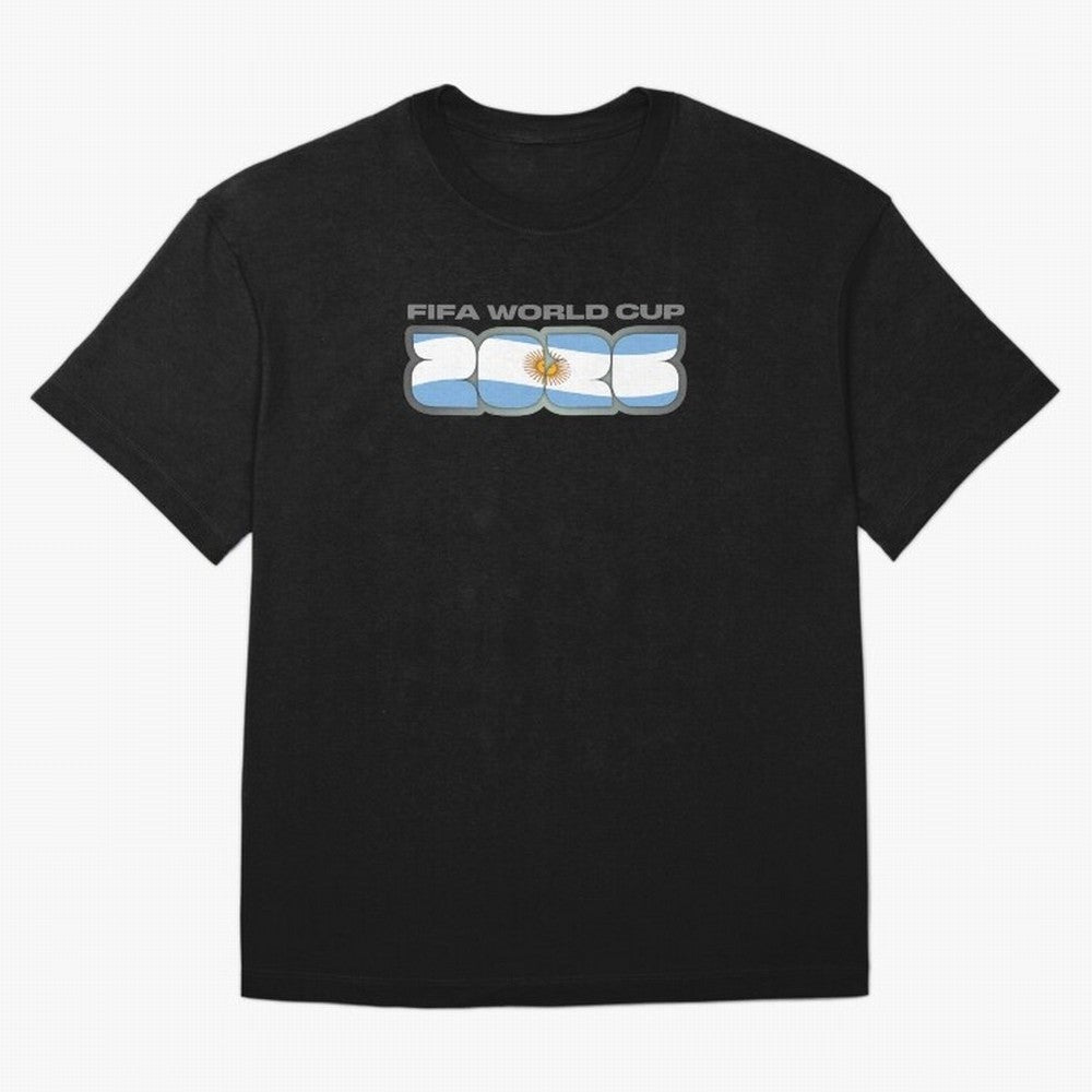 Argentina 2026 Campeones del Mundo Football Fan Classic T-Shirt Embrace FIFA World Cup 2026 USA Canada Mexico Filled with Neymar, France and Portugal Energy, Vintage Soccer Flavor, Modern Football Stars, National Flags and Final Night Emotion;