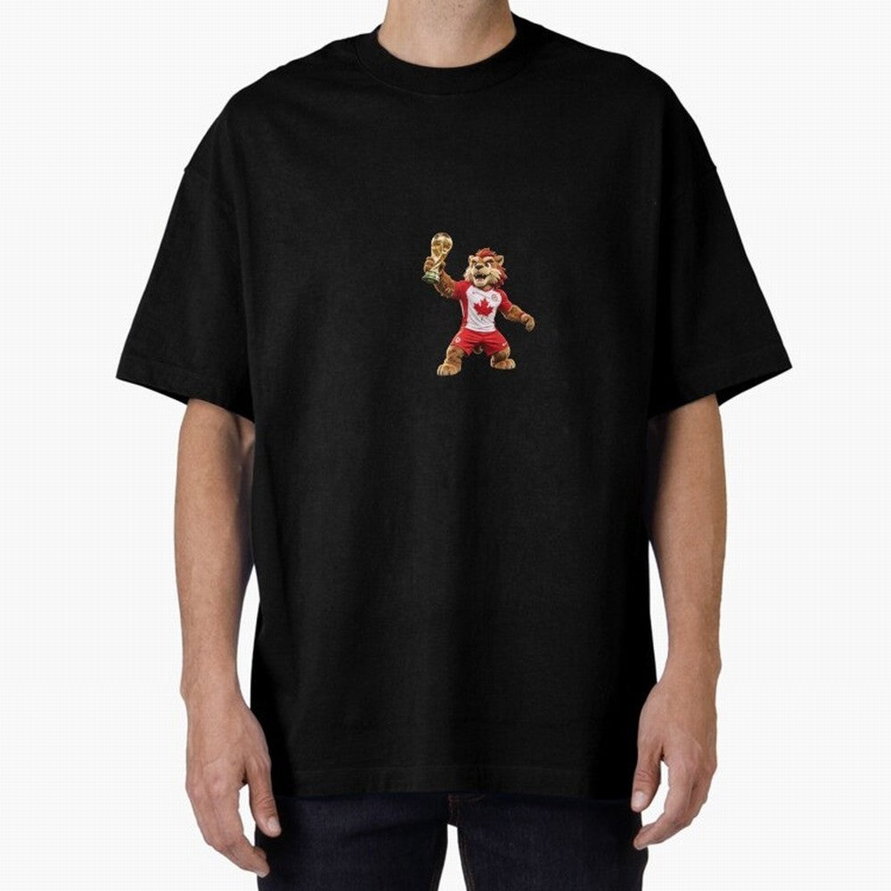 Canada Soccer Mascot Champion - Canadian Football Victory Trophy 2026 Classic T-Shirt Bring a Champion Mindset to FIFA World Cup 2026 Spirit, Inspired by Germany, Messi, Neymar and Mbappe, Football History, Final Match Energy, Crowd Noise and Once