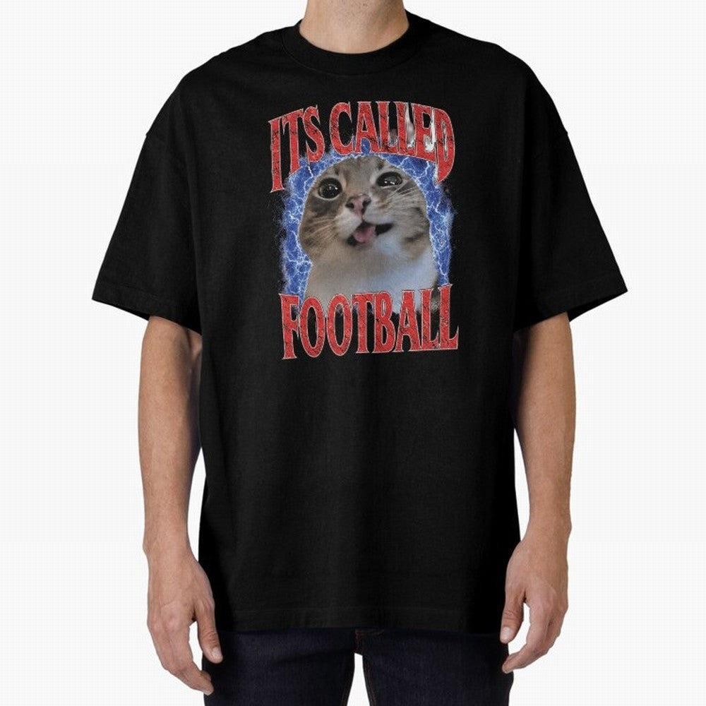 Football Silly Cat USA World Cup Meme Shirt Funny Y2K Grunge Cat Graphic Tee Soccer Meme Shirt Chaotic Cat Fan Gift Classic T-Shirt Live the Energy of Match Day Hype around FIFA World Cup 2026 Group Stage, Messi, CR7 and Mbappe, Spain, Champion