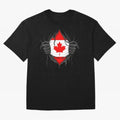 Canada Flag - National Team Fans Classic T-Shirt Fuel the Hype around FIFA World Cup 2026 for Fans of CR7 and Messi and England and Germany, Bringing Match Day Excitement, Supporter Culture, Golden Goals and Global Football Passion; Ideal for