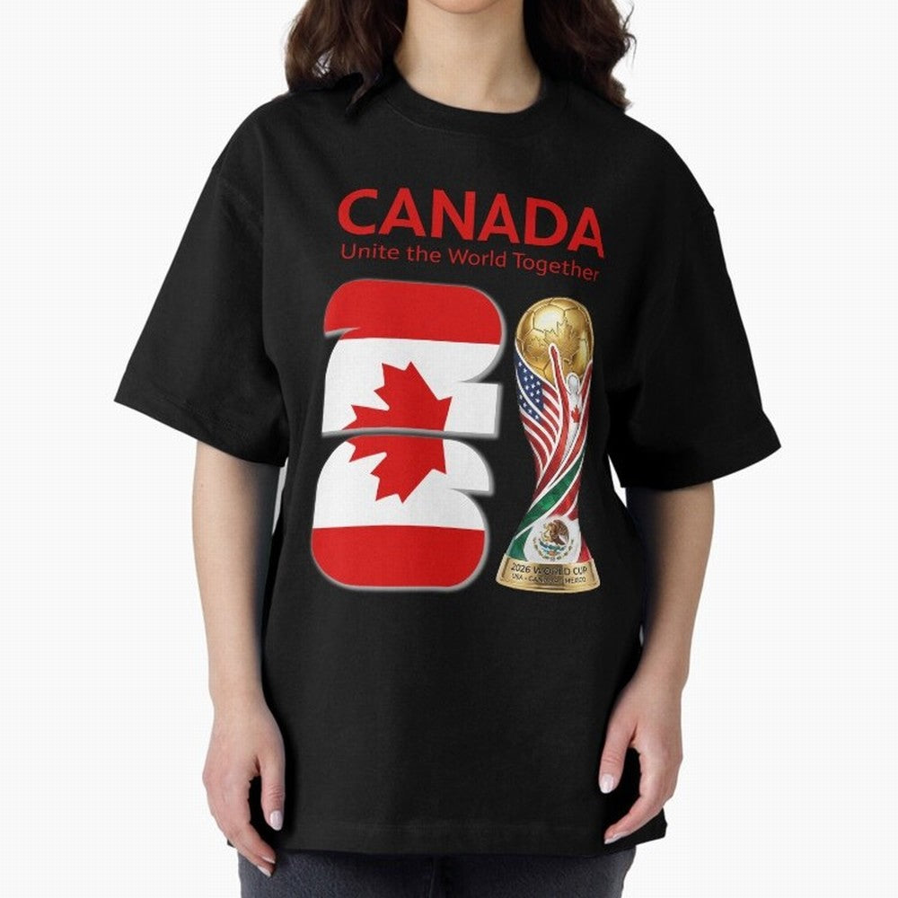 World Cup 2026, IMG 019, CANADA 001 Classic T-Shirt Honor FIFA World Cup 2026 Group Stage for Fans of Mbappe and Argentina, Bringing Sports Nostalgia, International Competition, Famous Players and Unforgettable Victories; Perfect for Supporters Who