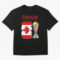 World Cup 2026, IMG 019, CANADA 001 Classic T-Shirt Honor FIFA World Cup 2026 Group Stage for Fans of Mbappe and Argentina, Bringing Sports Nostalgia, International Competition, Famous Players and Unforgettable Victories; Perfect for Supporters Who