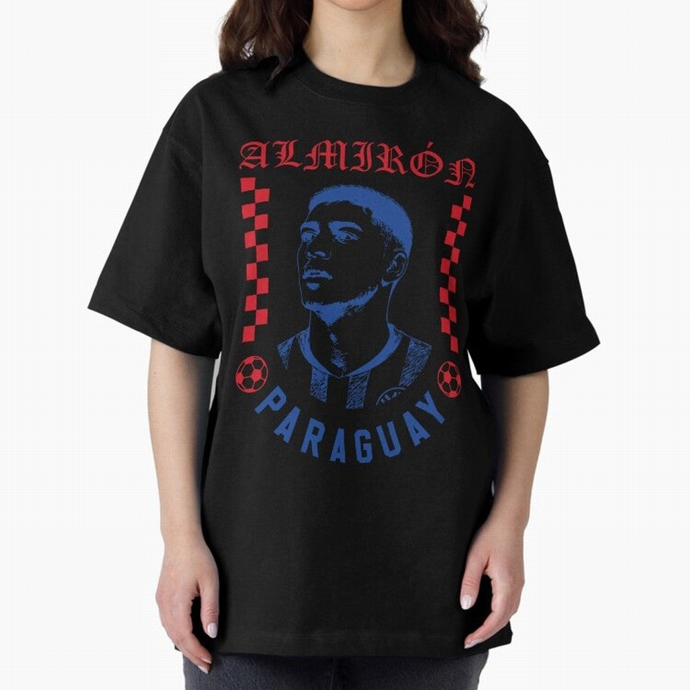 Almir¨®n Paraguay Soccer Legend Vintage Football Fan Graphic Classic T-Shirt Follow the Final Road of the FIFA World Cup 2026 Journey through Messi, Neymar and Mbappe Highlights, England and Germany Pride, Champion Mindset, Group Stage Buzz,