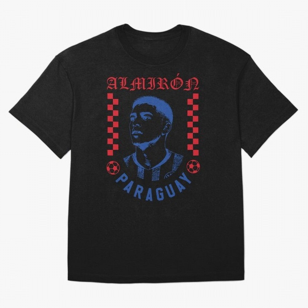 Almir¨®n Paraguay Soccer Legend Vintage Football Fan Graphic Classic T-Shirt Follow the Final Road of the FIFA World Cup 2026 Journey through Messi, Neymar and Mbappe Highlights, England and Germany Pride, Champion Mindset, Group Stage Buzz,