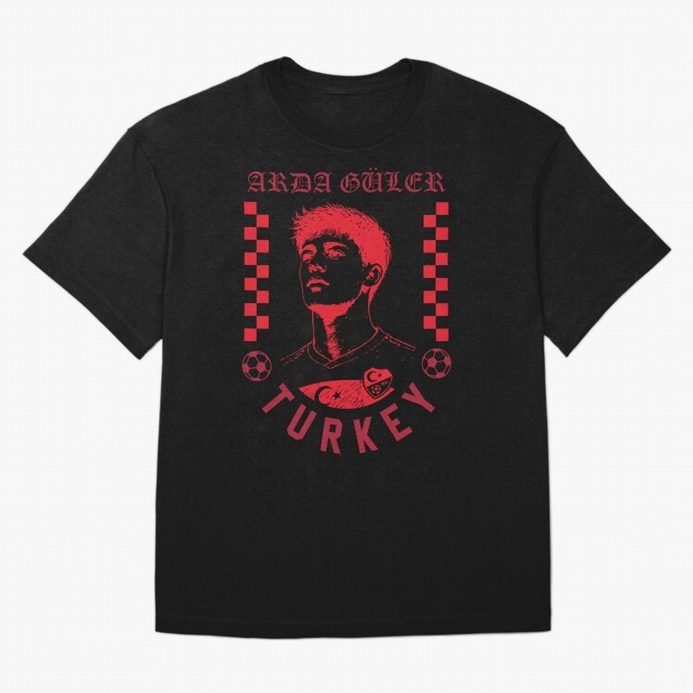 Arda G¨¹ler Turkey Soccer Legend Retro Football Fan Design Classic T-Shirt Bring Legendary Rivalry Energy to Match Day Hype around FIFA World Cup 2026, Cristiano Ronaldo, Haaland and CR7, Portugal, Spain and Germany, Football Festival Excitement,