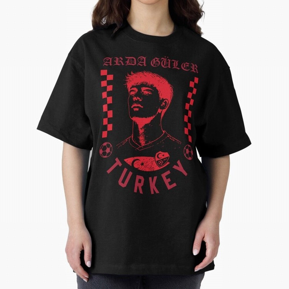 Arda G¨¹ler Turkey Soccer Legend Retro Football Fan Design Classic T-Shirt Bring Legendary Rivalry Energy to Match Day Hype around FIFA World Cup 2026, Cristiano Ronaldo, Haaland and CR7, Portugal, Spain and Germany, Football Festival Excitement,
