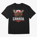 Canada Moose Sports Logo T-Shirt ¨C Canadian Flag Maple Leaf Emblem | 2026 World Cup Supporter Classic T-Shirt Refresh Match Day Hype around FIFA World Cup 2026 Group Stage, Neymar, England, France and Netherlands, Football Festival Excitement,