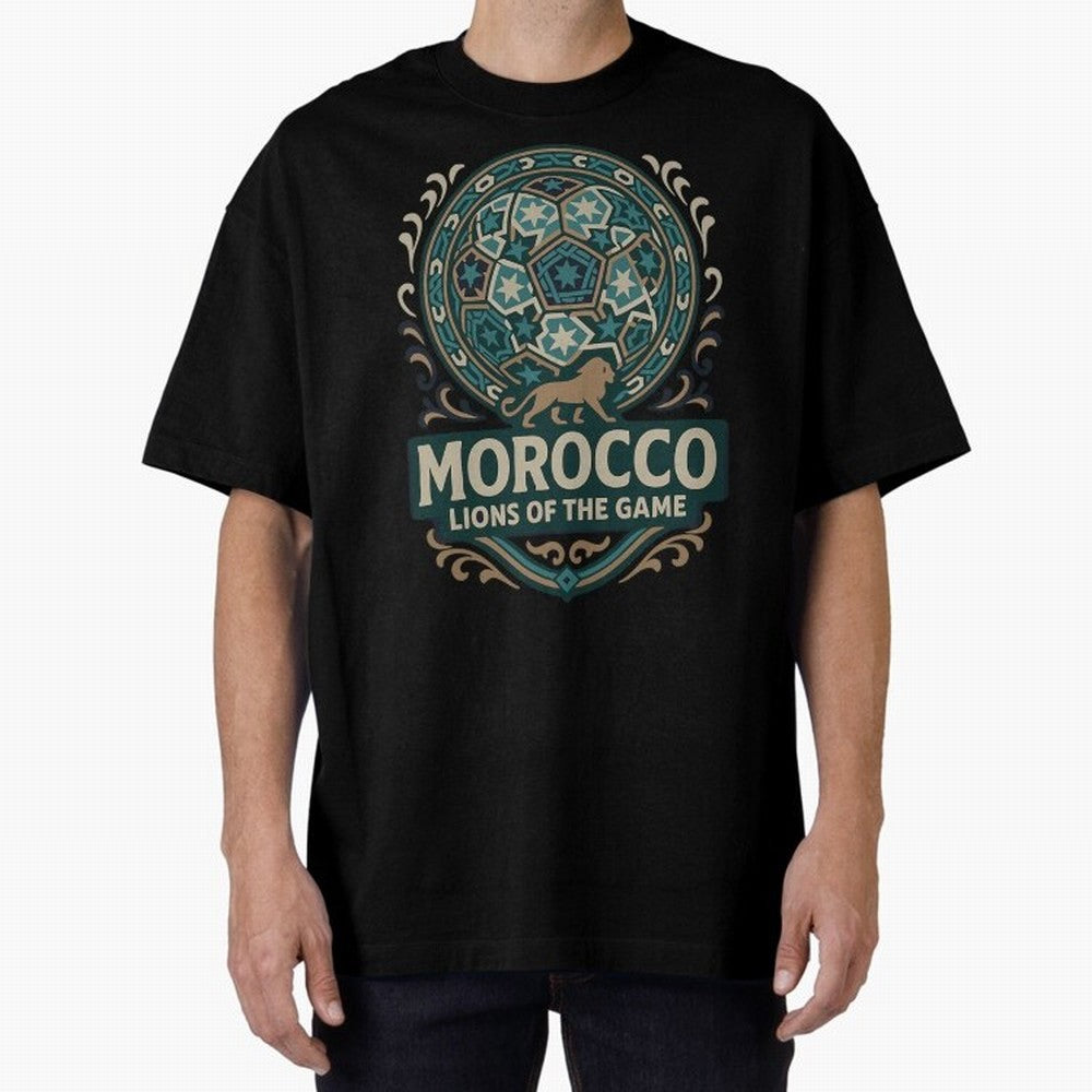 Morocco Lions Of The Game Classic T-Shirt Remember the FIFA World Cup 2026 Journey through Cristiano Ronaldo Highlights, Argentina and Brazil Pride, Classic Soccer Heritage, Championship Pressure, Fan Loyalty and International Pride; Perfect for