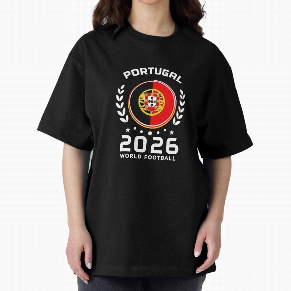 Portugal 2026 World Football Soccer Fan Design T-Shirt_87038236 Classic T-Shirt Celebrate National Team Dreams in FIFA World Cup 2026 Group Stage Inspired by Cristiano Ronaldo, Haaland and CR7, France Energy, Vintage Soccer Flavor, Modern Football