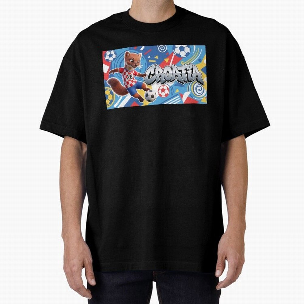 World Cup 2026 Croatia Soccer Team Fan Art Classic T-Shirt Show Match Day Excitement for the FIFA World Cup 2026 USA Canada Mexico Journey through Neymar Highlights, Portugal Pride, Sports Nostalgia, International Competition, Famous Players and