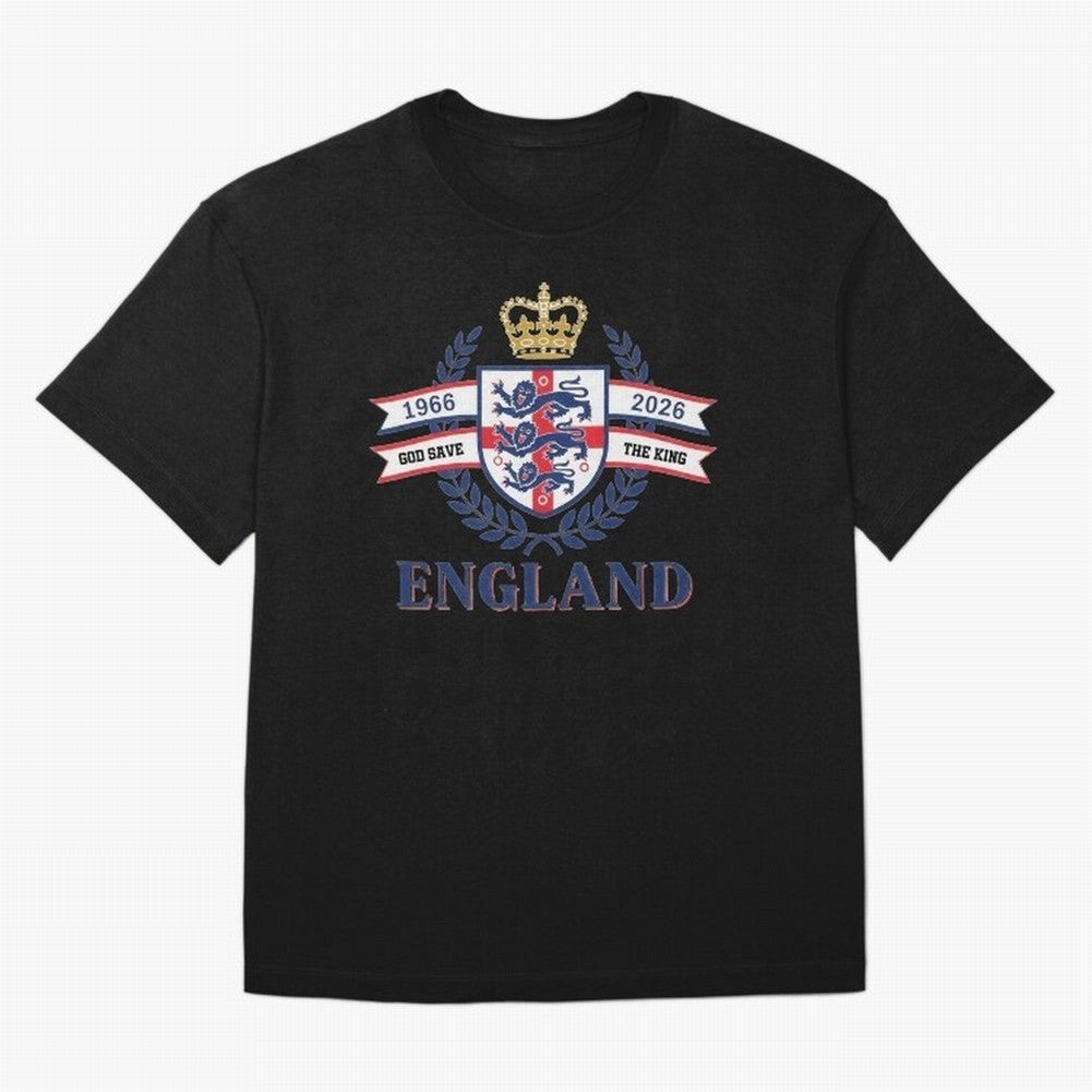 Royal England Football Spirit Classic T-Shirt Bring Legendary Rivalry Energy to Global Football Passion for FIFA World Cup 2026 Group Stage, Connected to Neymar, Haaland and Cristiano Ronaldo, Brazil, Portugal and Argentina, Match Day Excitement,