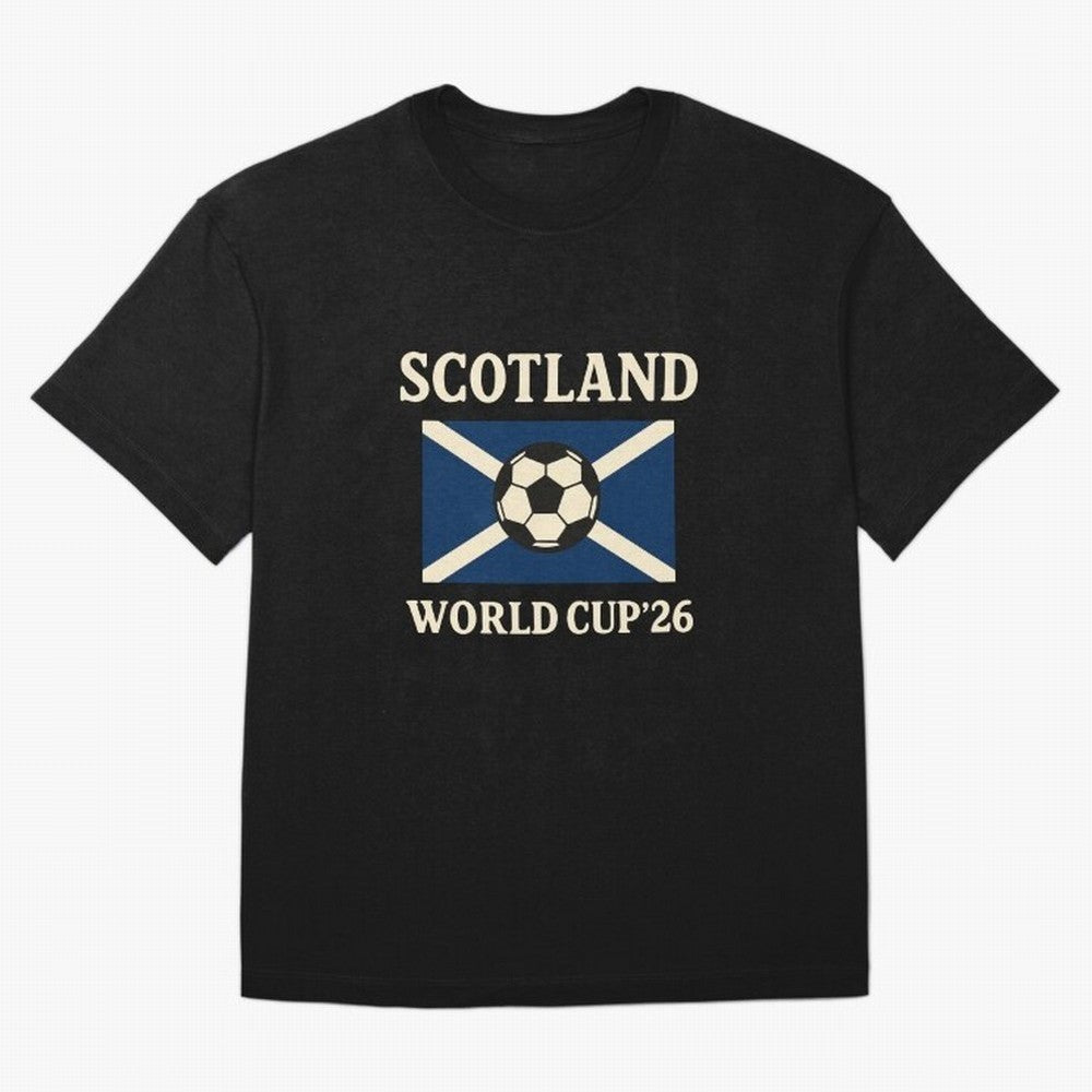 Scotland World Cup 2026 Oversized T-Shirt Wear the Spirit of the FIFA World Cup 2026 Group Stage Journey through Haaland and Mbappe Highlights, Argentina Pride, Soccer Culture, Superstar Moments, National Team Dreams and Competitive Fire; Ideal for