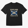 Scotland World Cup 2026 Oversized T-Shirt Wear the Spirit of the FIFA World Cup 2026 Group Stage Journey through Haaland and Mbappe Highlights, Argentina Pride, Soccer Culture, Superstar Moments, National Team Dreams and Competitive Fire; Ideal for