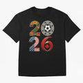 United 2026 Soccer Fan - North America Host Countries Oversized T-Shirt Feel the Roar of the FIFA World Cup 2026 USA Canada Mexico Journey through Haaland Highlights, England Pride, Goal Celebration Energy, Supporter Heritage, Football Icons and