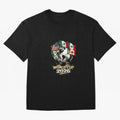 Fifa 2026 World Cup Flags Football Graphic Tee Oversized T-Shirt Upgrade Match Day Hype around FIFA World Cup 2026 Group Stage, Messi, CR7 and Mbappe, Brazil, Stadium Chants, National Pride, Trophy Dreams and Unforgettable Football Memories;