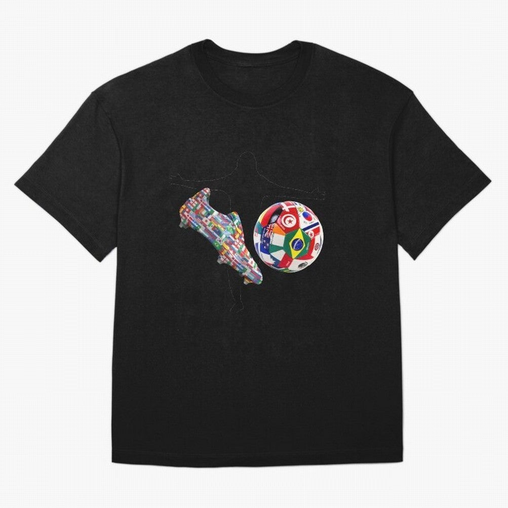 world cup Oversized T-Shirt Relive Legendary Nights from Global Football Passion for FIFA World Cup 2026 Group Stage, Driven by Messi, CR7 and Mbappe, Portugal, Spain and Germany, Champion Mindset, Group Stage Buzz, Knockout Tension and Passionate