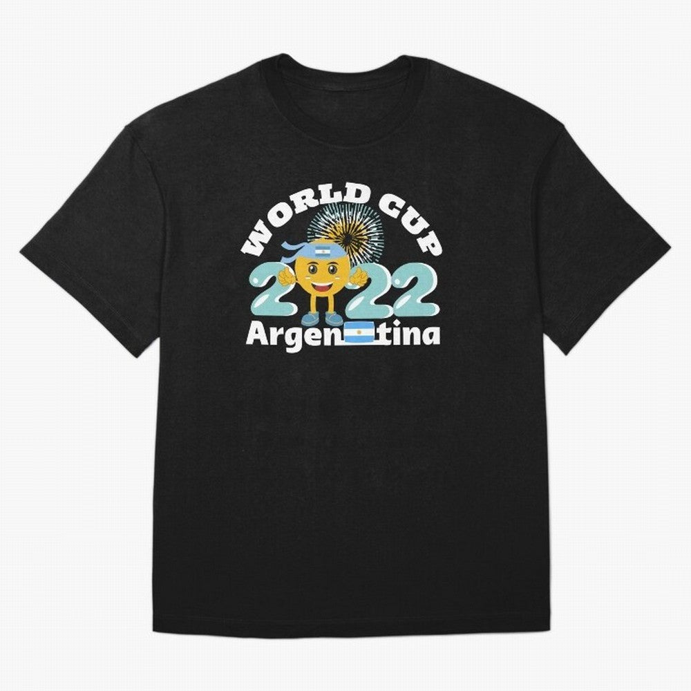 Football World Cup 2022 Winner. Argentina 2022. Oversized T-Shirt Bring Match Day Fire to FIFA World Cup 2026 Group Stage for Fans of Messi and Argentina, Bringing Champion Mindset, Group Stage Buzz, Knockout Tension and Passionate Fan Culture;