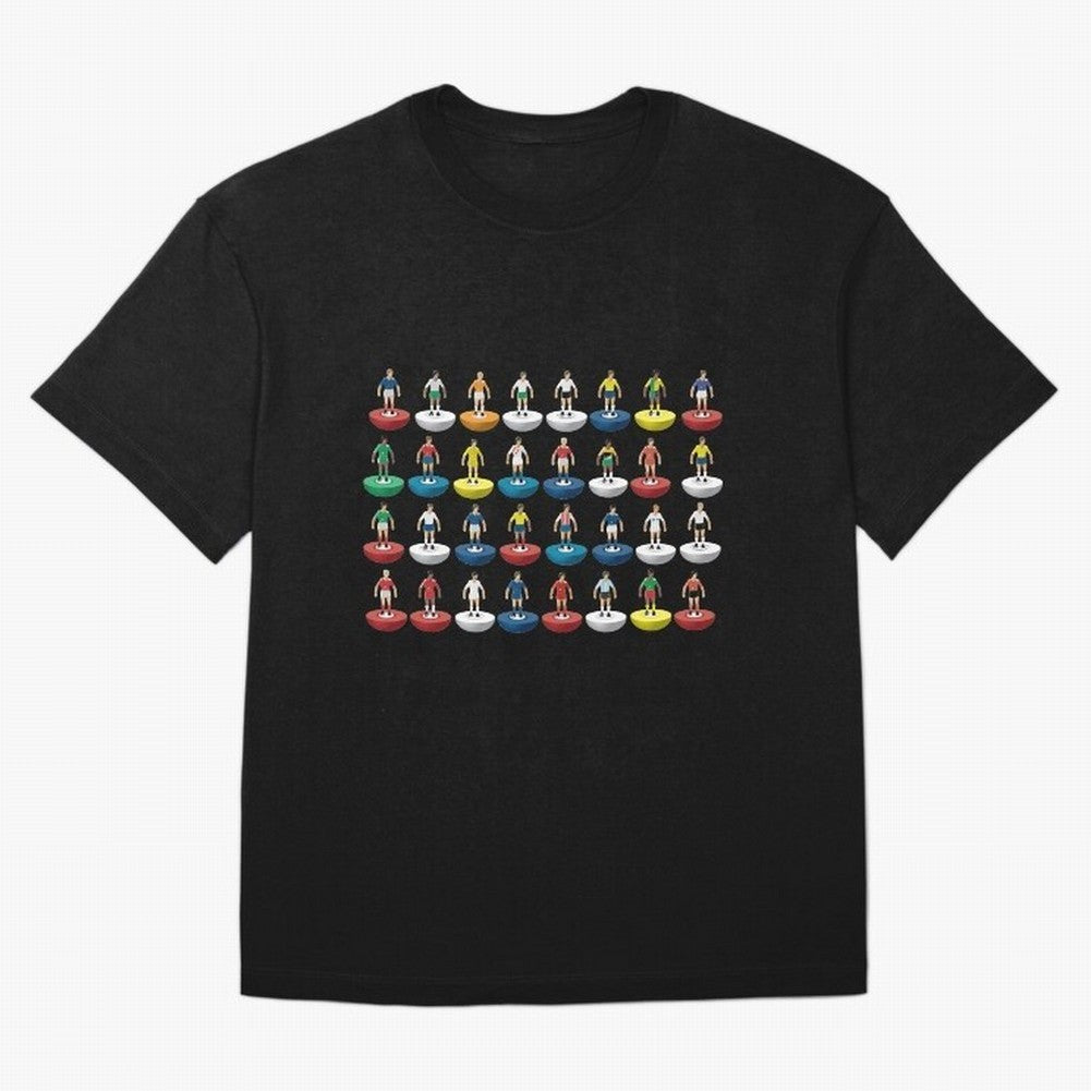 World Subbuteo players Oversized T-Shirt Get Ready for the FIFA World Cup 2026 Journey through CR7 Highlights, England and Germany Pride, Tournament Hype, Historic Matchups, Family Viewing Parties and Global Sports Pride; Perfect for Fans,