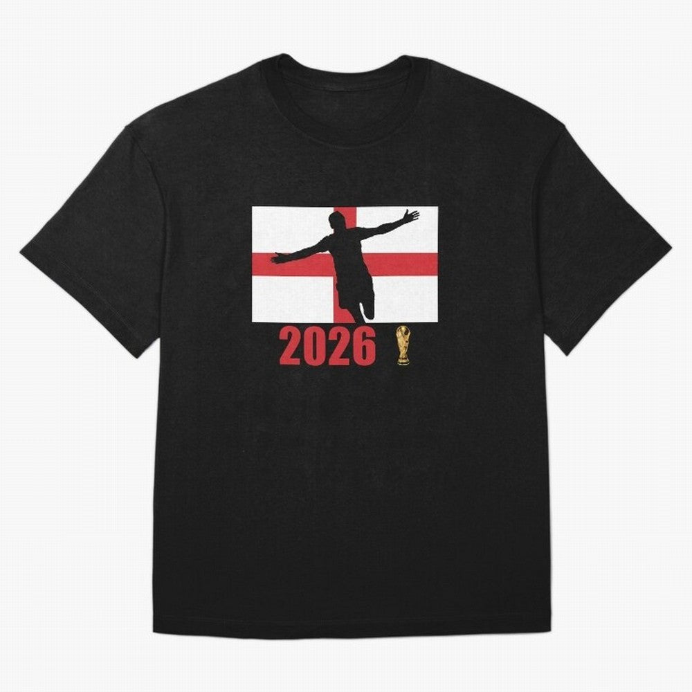 England World Cup 2026 T-Shirt_84815873 Oversized T-Shirt Cheer for FIFA World Cup 2026 for Fans of Neymar and Netherlands, Bringing Football Passion, Legendary Performances, Festival Vibes and Supporter Community; Great for Watch Parties, Sports