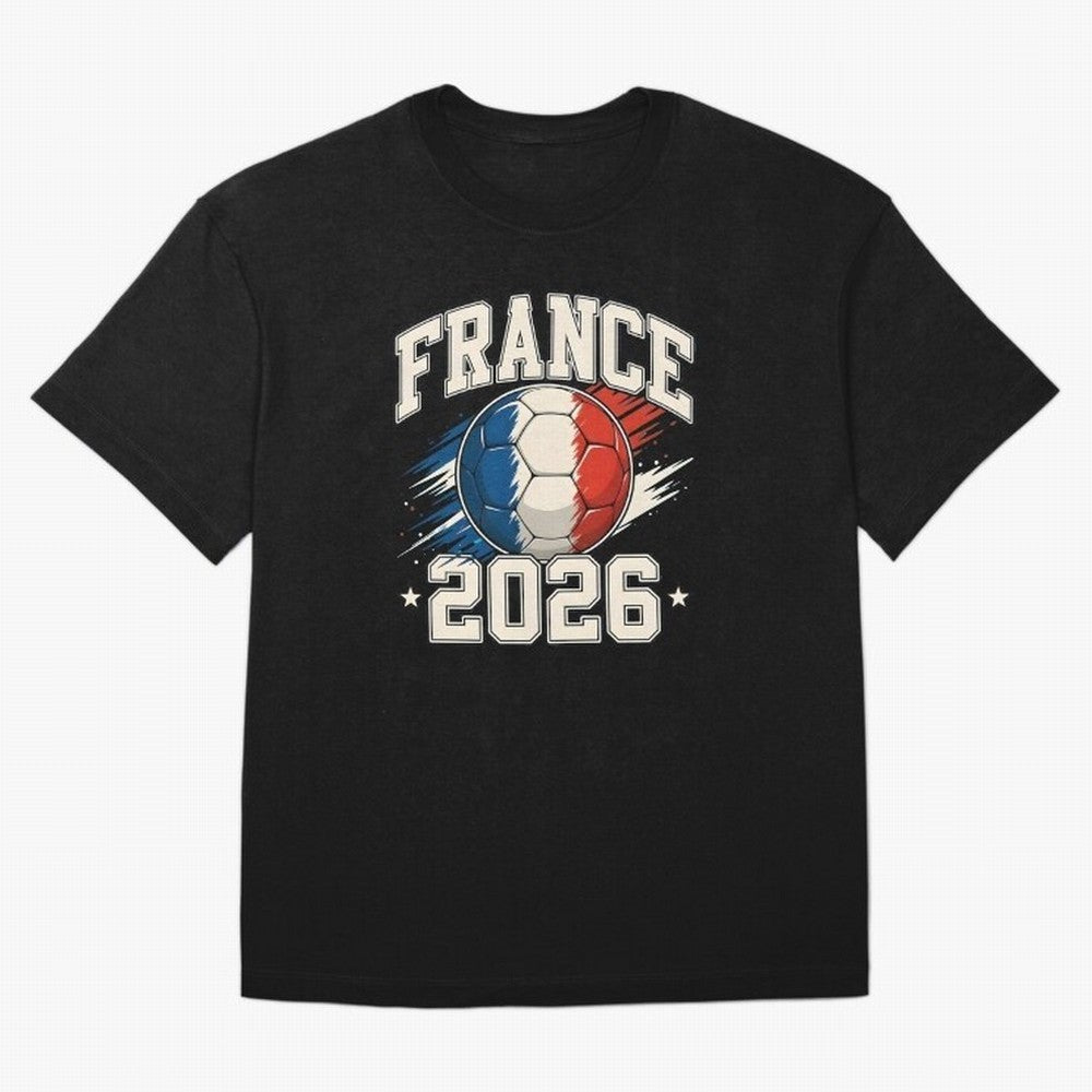 France 2026 World Cup for Football Fans and Teams Oversized T-Shirt Relive Match Day Hype around FIFA World Cup 2026 USA Canada Mexico, Mbappe, Brazil, Stadium Chants, National Pride, Trophy Dreams and Unforgettable Football Memories; Created for
