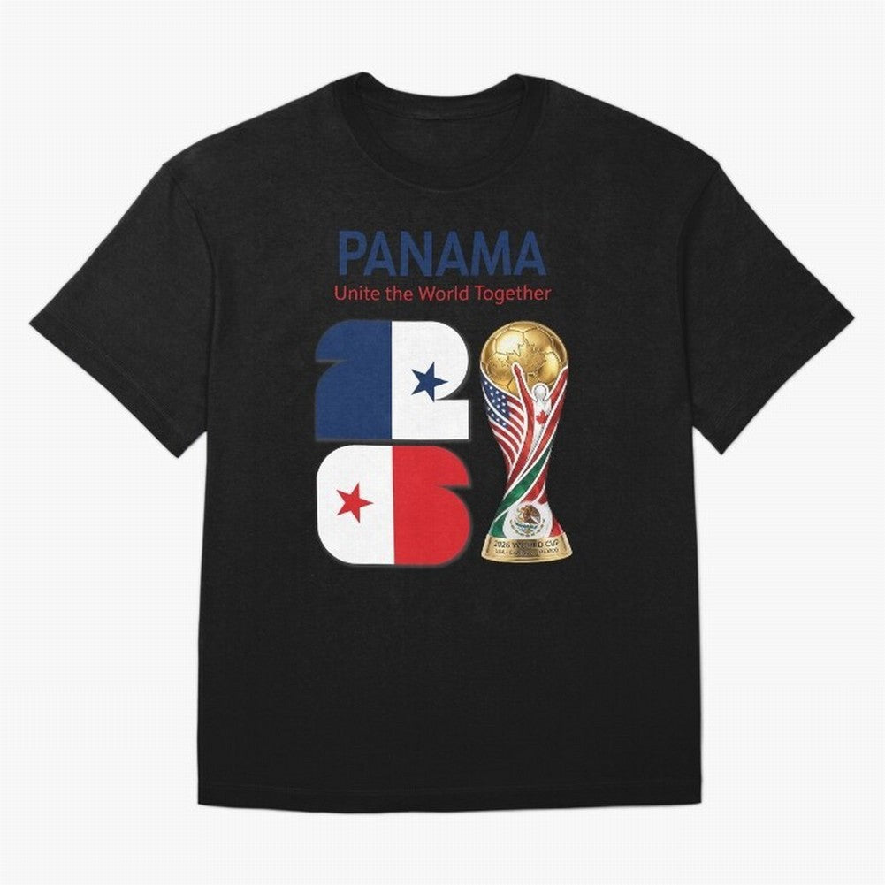 World Cup 2026, IMG 026, PANAMA 001 Oversized T-Shirt Bring Champion Energy into FIFA World Cup 2026 USA Canada Mexico for Fans of Messi and Portugal, Spain and Germany, Bringing Sports Nostalgia, International Competition, Famous Players and