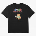 Mexico Soccer Jaguar Mascot 2026 Time To Play Football Oversized T-Shirt Turn Up for Global Football Passion for FIFA World Cup 2026 USA Canada Mexico, Made for Neymar, Haaland and Cristiano Ronaldo, Argentina, Worldwide Fan Energy, Dramatic Goals,