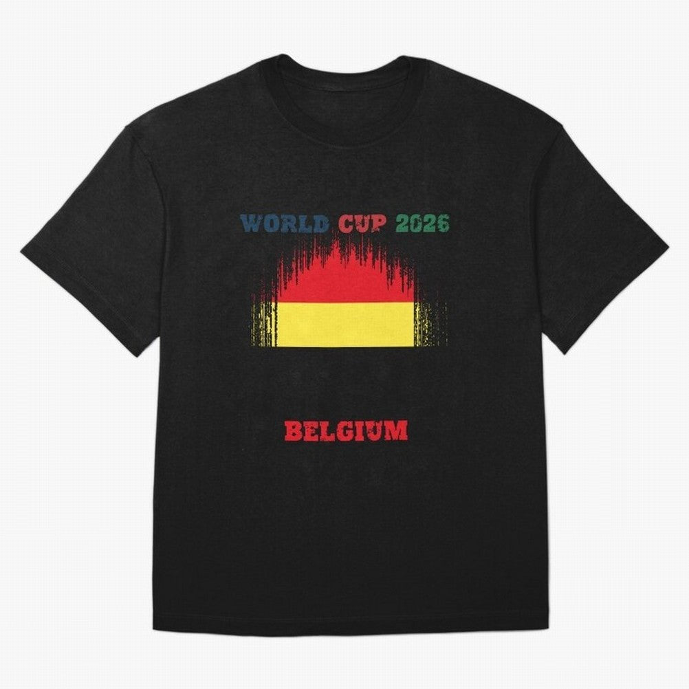 BELGIUM WORLD CUP 2026 Oversized T-Shirt Make Every Match About the FIFA World Cup 2026 Group Stage Journey through Haaland Highlights, Argentina Pride, Goal Celebration Energy, Supporter Heritage, Football Icons and Worldwide Tournament Joy; Great