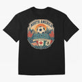 USA Canada Mexico Soccer Cup Oversized T-Shirt Support the Legends of Global Football Passion for FIFA World Cup 2026, with Neymar, Haaland and Cristiano Ronaldo, Portugal, Spain and Germany, Football Festival Excitement, Trophy Ambitions, Country