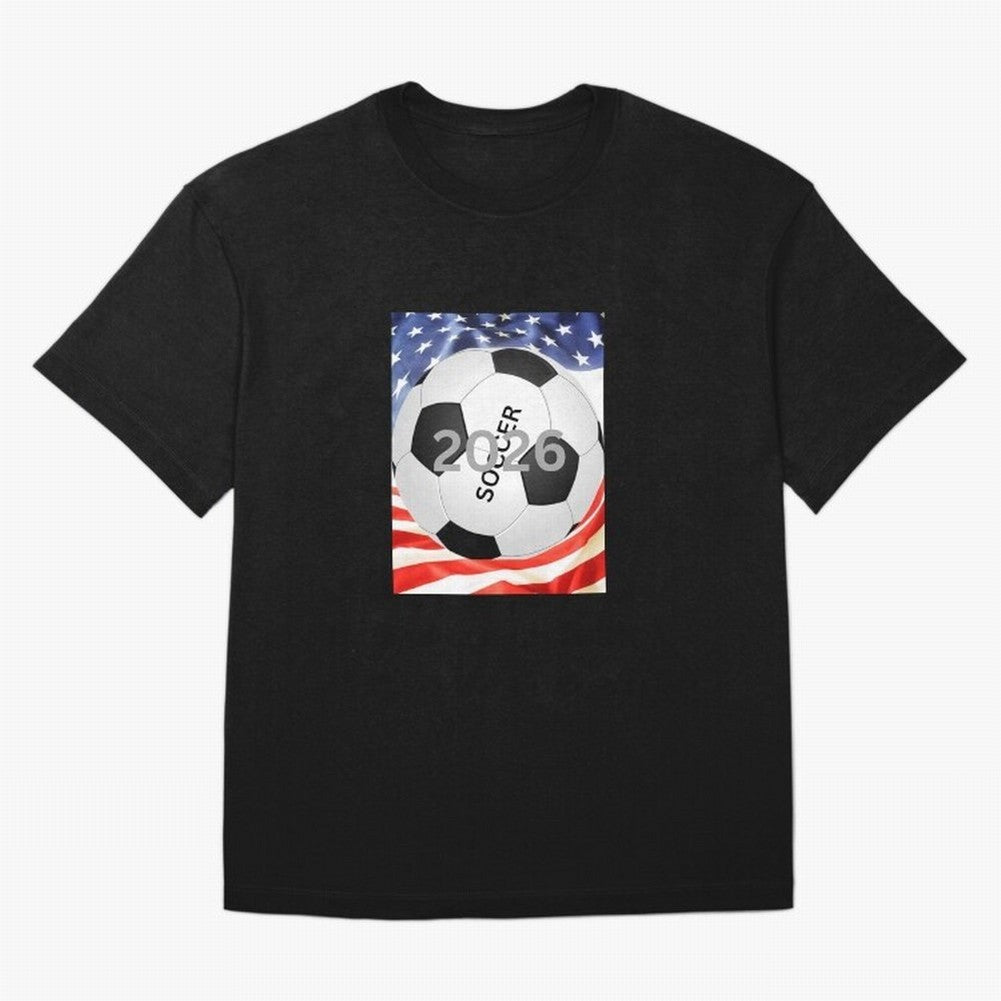 THIS IS SOCCER 2026 Oversized T-Shirt Get Ready for Global Football Passion for FIFA World Cup 2026 Group Stage, Highlighting Messi and Cristiano Ronaldo, Argentina, France and Brazil, Stadium Chants, National Pride, Trophy Dreams and Unforgettable