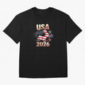 USA Soccer with Red White Blue Stars 2026 Cup T-Shirt_83834283 Oversized T-Shirt Keep Football History Alive during FIFA World Cup 2026 for Fans of Messi and Argentina, France and Brazil, Bringing Champion Mindset, Group Stage Buzz, Knockout