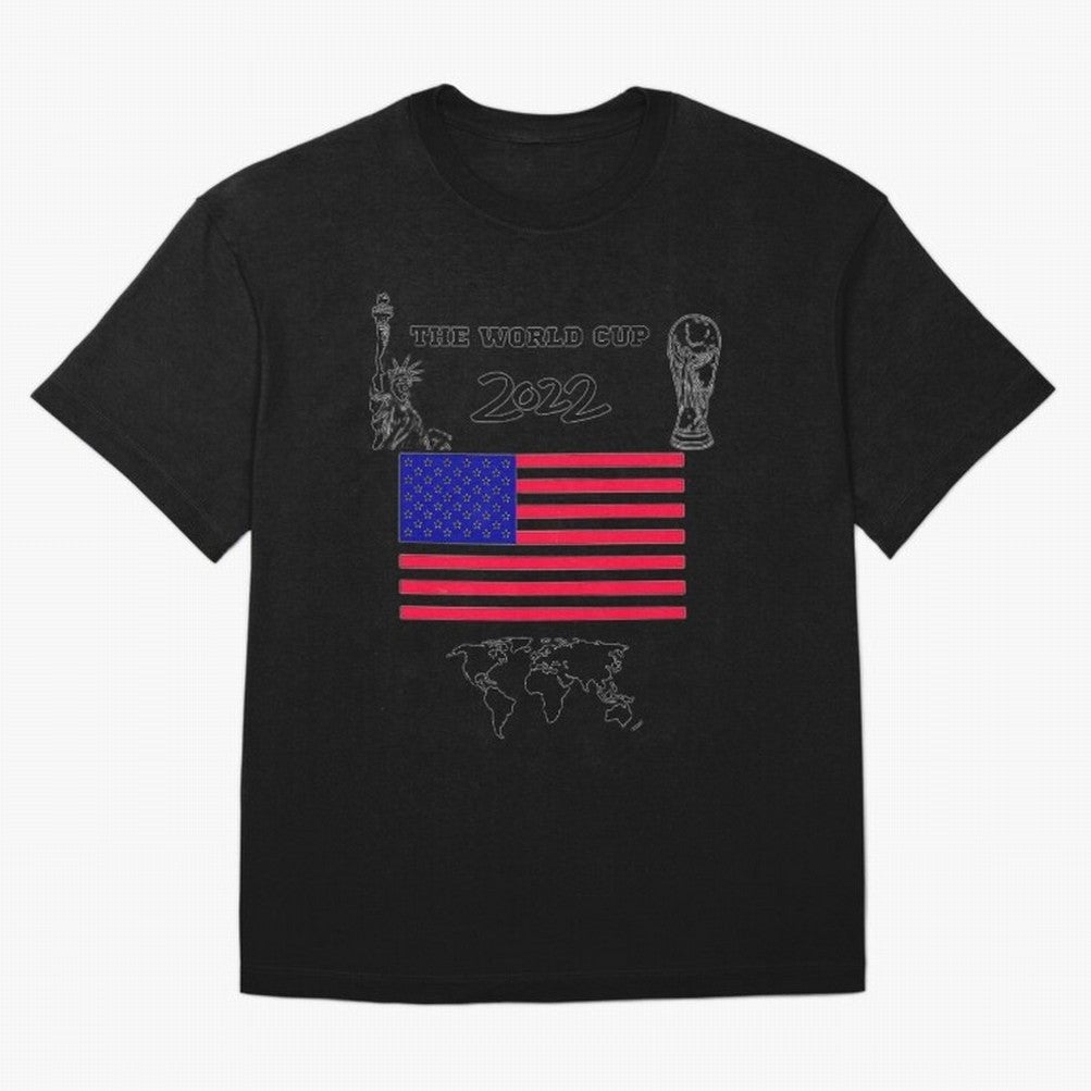 T-shirt for World cup, USA Oversized T-Shirt Spotlight Match Day Hype around FIFA World Cup 2026 Group Stage, Cristiano Ronaldo, Haaland and CR7, England and Germany, Football Passion, Legendary Performances, Festival Vibes and Supporter Community;