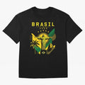 Brasil 2026 Christ the Redeemer Rio Oversized T-Shirt Bring Global Football Passion for FIFA World Cup 2026, Connected to Neymar, England, France and Netherlands, Football History, Final Match Energy, Crowd Noise and Once in a Lifetime Moments;