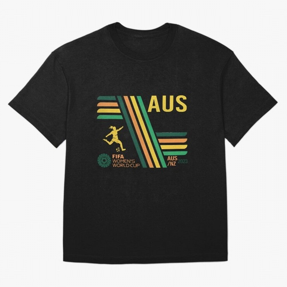 Australia Women's World Cup Oversized T-Shirt Enjoy the Biggest Football Party of FIFA World Cup 2026 for Fans of CR7 and France and Portugal, Bringing Supporter Pride, Iconic Celebrations, Legendary Names and Global Match Day Energy; Great for