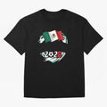 MEXICO World Cup 2026 Gift ¨C MEXICO Football Oversized T-Shirt Keep Football History Alive during FIFA World Cup 2026 Spirit, Featuring France and Portugal, Messi, CR7 and Mbappe, Soccer Culture, Superstar Moments, National Team Dreams and