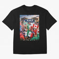 2026 World Cup Fans Celebrate Oversized T-Shirt Celebrate the Magic of Global Football Passion for FIFA World Cup 2026 Group Stage, Centered on Neymar, Netherlands, Game Day Rituals, Football Legends, Country Pride and the Road to the Final; Ideal
