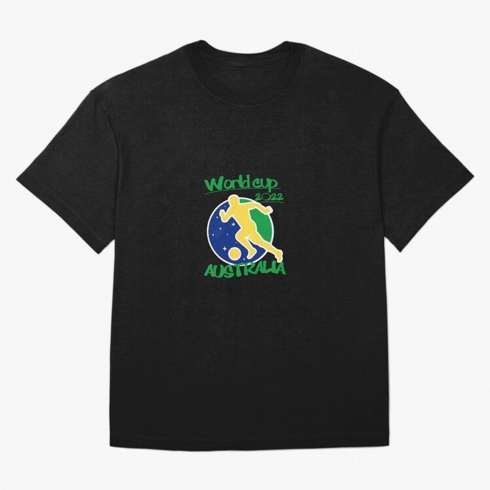 Australia World Cup 2022 Oversized T-Shirt Support the Legends of Global Football Passion for FIFA World Cup 2026, Capturing CR7, Germany, Game Day Rituals, Football Legends, Country Pride and the Road to the Final; Perfect for People Who Love