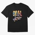 Goal World Soccer Championship 2026 Oversized T-Shirt Carry the Dream of FIFA World Cup 2026 Spirit, Built around England, Haaland, Tournament Hype, Historic Matchups, Family Viewing Parties and Global Sports Pride; Created for Match Day Parties,