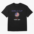 World cup 2022 Team USA Oversized T-Shirt Show Passion for the Stars of the FIFA World Cup 2026 Group Stage Journey through Messi Highlights, England and Germany Pride, Stadium Chants, National Pride, Trophy Dreams and Unforgettable Football