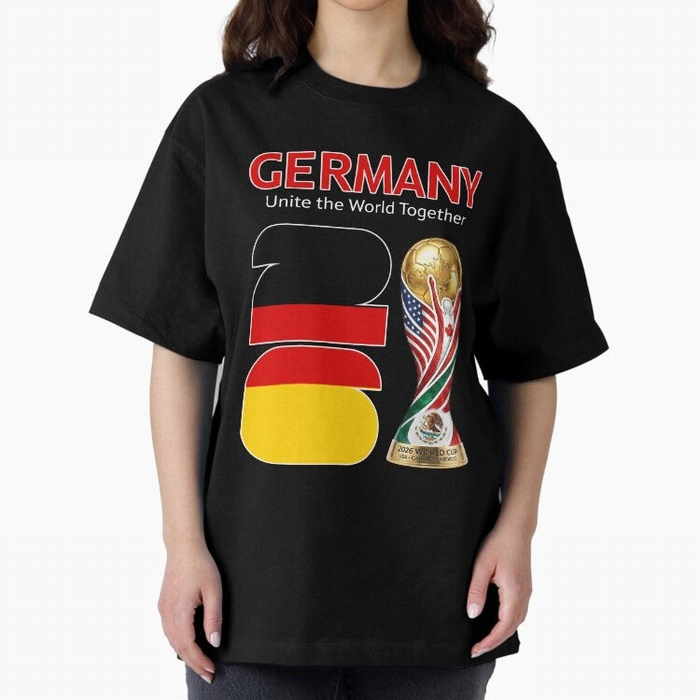 World Cup 2026, IMG 031, GERMANY 001 Oversized T-Shirt Make Game Day About the FIFA World Cup 2026 Group Stage Journey through Cristiano Ronaldo, Haaland and CR7 Highlights, France and Portugal Pride, Vintage Soccer Flavor, Modern Football Stars,