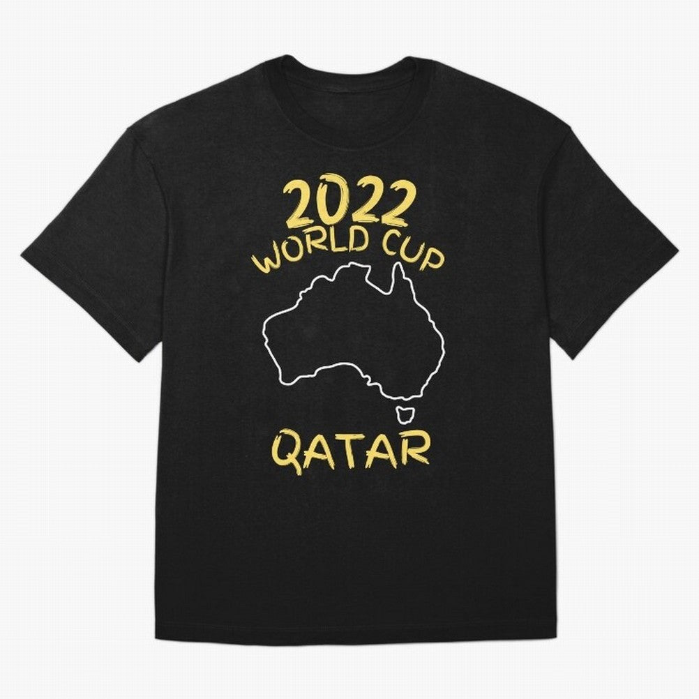 Socceroos World Cup 2022 Qatar Oversized T-Shirt Discover Match Day Hype around FIFA World Cup 2026, Messi, CR7 and Mbappe, Argentina and Brazil, Retro Football Energy, Iconic Rivalries, Trophy Chase Drama and Stadium Atmosphere; Ideal for