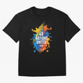 The Unity of World Football Oversized T-Shirt Share the Excitement of Match Day Hype around FIFA World Cup 2026 USA Canada Mexico, Messi, Neymar and Mbappe, Spain and Netherlands, Sports Nostalgia, International Competition, Famous Players and