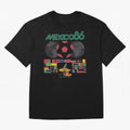 MEXICO-86-WORLD-CUP-T-SHIRT Oversized T-Shirt Bring a Vintage Feel to the FIFA World Cup 2026 Journey through Messi Highlights, Netherlands Pride, Sports Nostalgia, International Competition, Famous Players and Unforgettable Victories; Great for