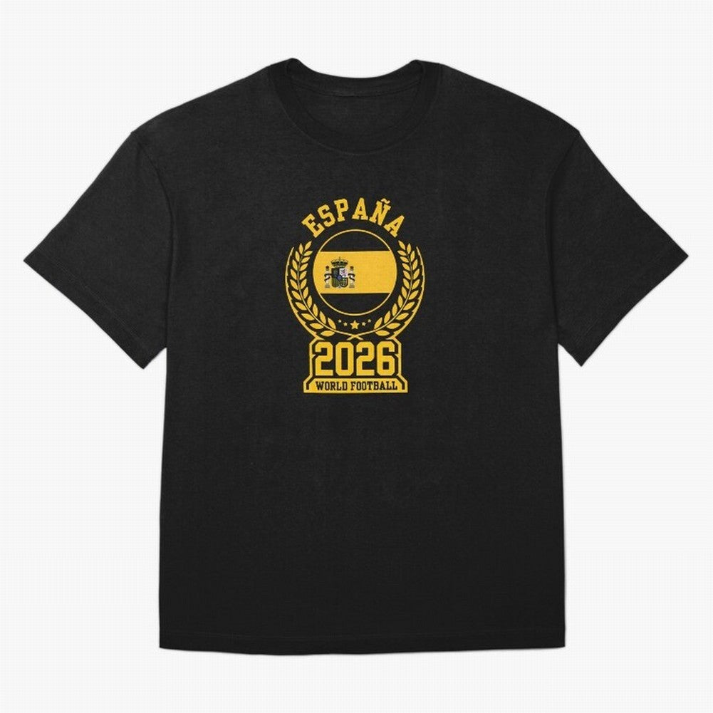 Spain World Football 2026 T-Shirt_87604013 Oversized T-Shirt Celebrate the Next Chapter of Match Day Hype around FIFA World Cup 2026 Group Stage, Cristiano Ronaldo, Haaland and CR7, Argentina and Brazil, Goal Celebration Energy, Supporter Heritage,