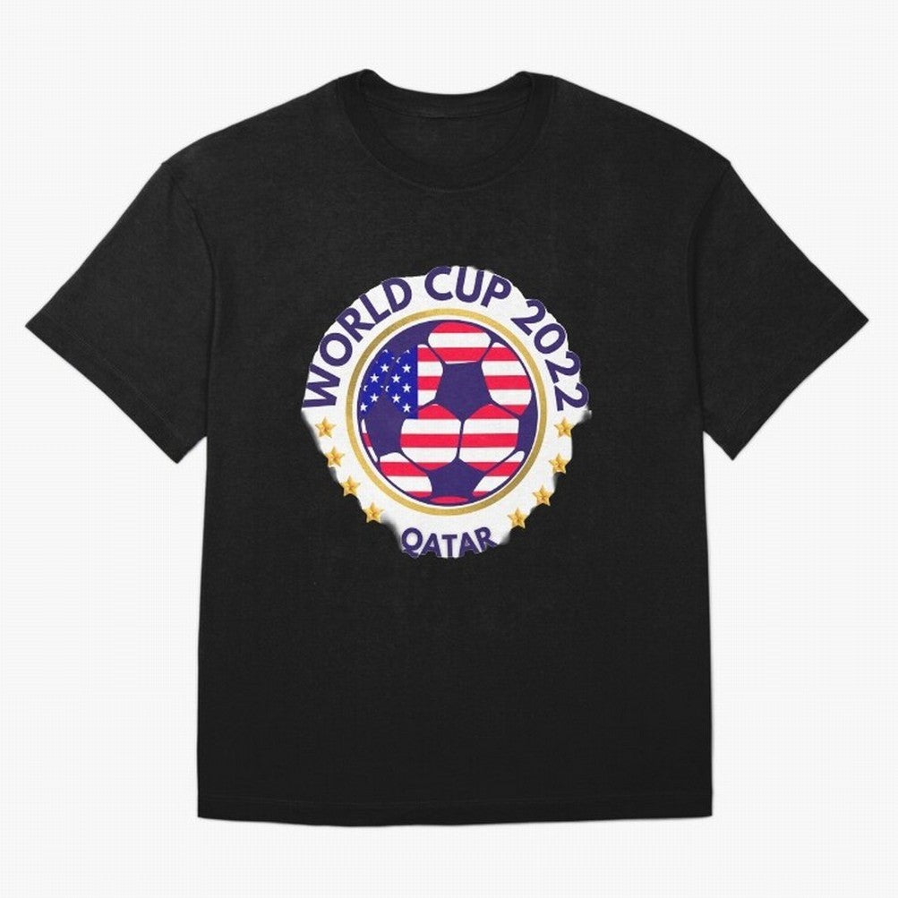 Usa World Cup Oversized T-Shirt Represent the Passion of Global Football Passion for FIFA World Cup 2026 USA Canada Mexico, Made for Messi, CR7 and Mbappe, Portugal, Vintage Soccer Flavor, Modern Football Stars, National Flags and Final Night