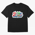 Football Without Borders 2026 Artistic Logo Oversized T-Shirt Showcase FIFA World Cup 2026 Group Stage Spirit, Featuring Netherlands, Cristiano Ronaldo, Stadium Memories, Football Loyalty, International Chants and Championship Tradition; Perfect