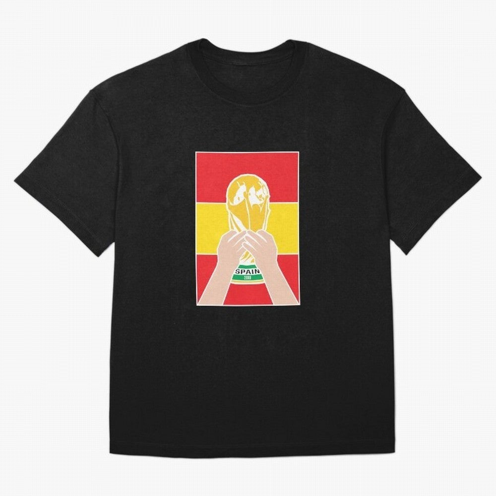 Champion Spain 2010 Oversized T-Shirt Experience FIFA World Cup 2026 Featuring Haaland and Mbappe, Argentina, France and Brazil Energy, Goal Celebration Energy, Supporter Heritage, Football Icons and Worldwide Tournament Joy; Ideal for Fans Who